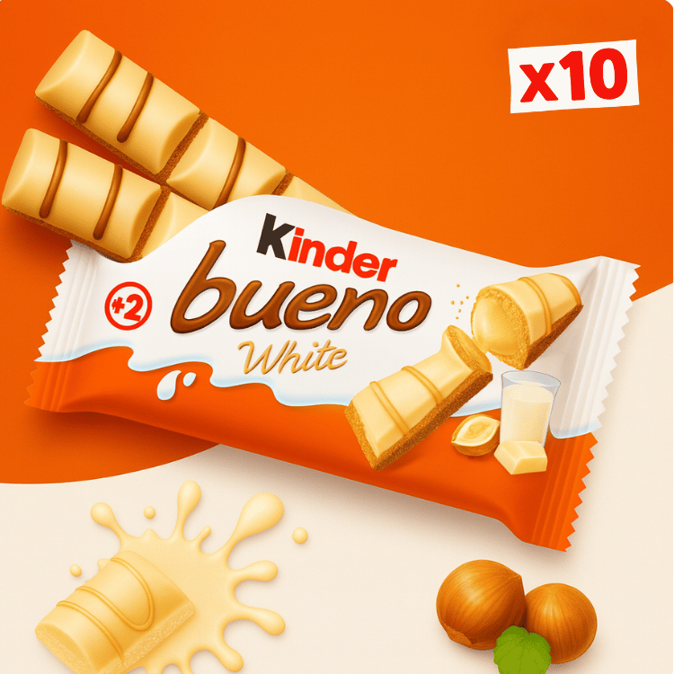Kinder Bueno White x10