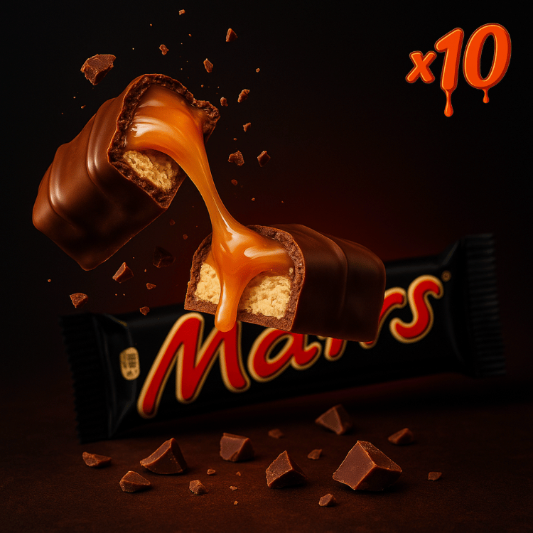 Barres chocolatées Mars x10