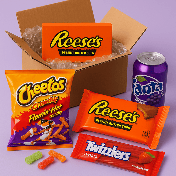 Box de snacks américains : la tendance gourmande venue tout droit des USA