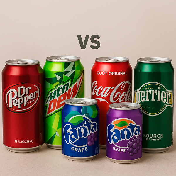 Sodas américains vs sodas français : le match des bulles