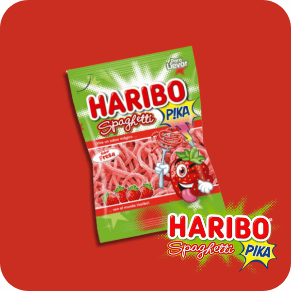 Spaghetti Fraise Pika 75g Haribo