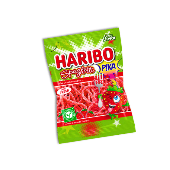 Spaghetti Fraise Pika 75g Haribo