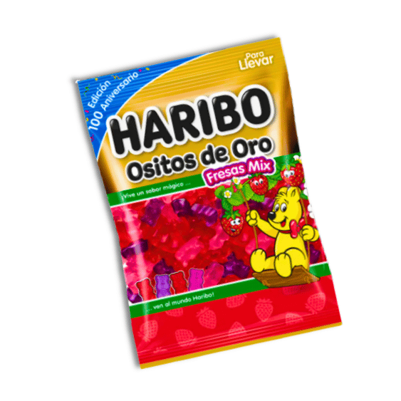 Oursons à la Fraise Mix 100g Haribo