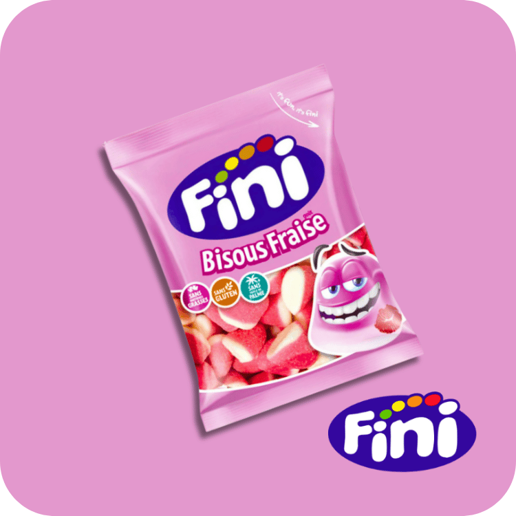 Fini Bisous Fraise 90g