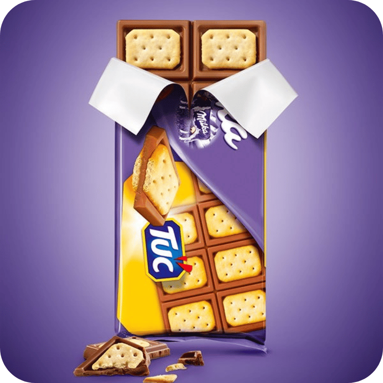 Milka Tuc 87g – Chocolat au Lait & Biscuit Salé Tuc
