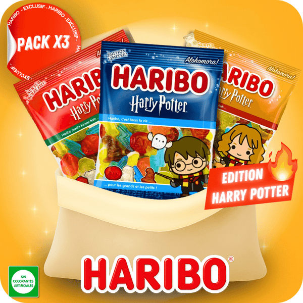Pack Haribo Harry Potter x3 – Bonbons Édition Spéciale