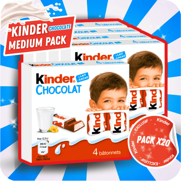 Kinder Chocolate – Pack x20