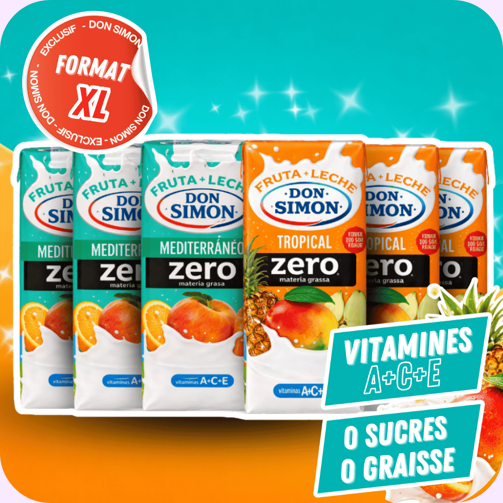 Pack x6 Don Simon Jus de Fruits Zero