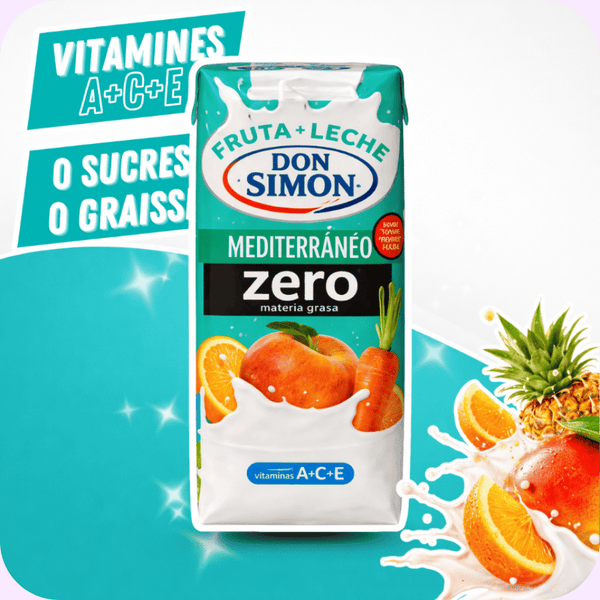 Don Simon Fruta + Leche Mediterráneo Zero – 330ml