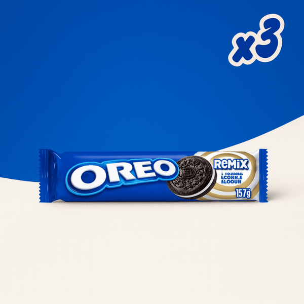 Oreo x14 – Biscuits assortis Original, Golden & Remix