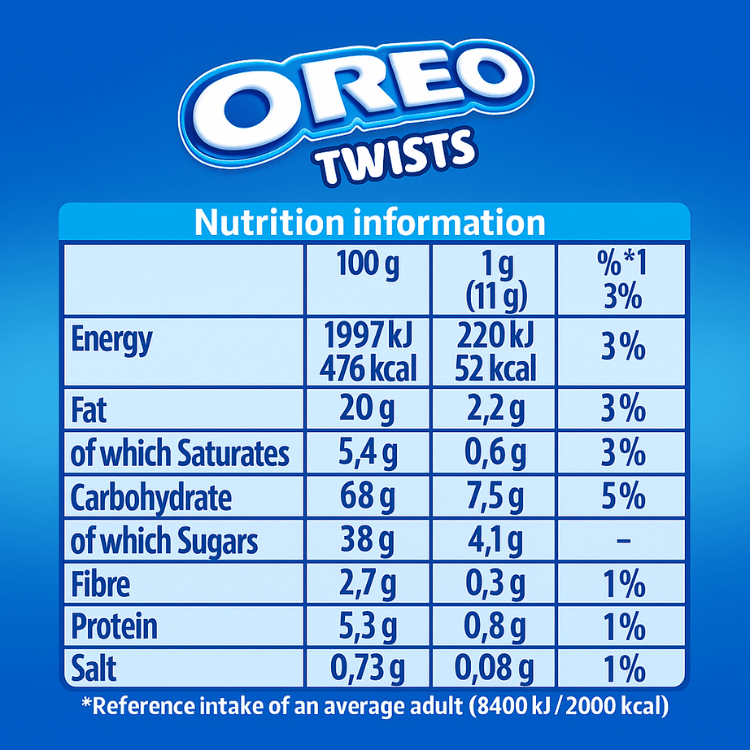 Oreo x14 – Biscuits assortis Original, Golden & Remix