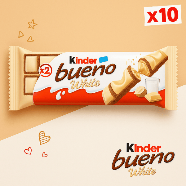 Kinder Bueno White x10