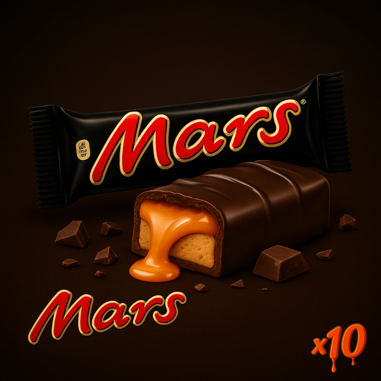 Barres chocolatées Mars x10