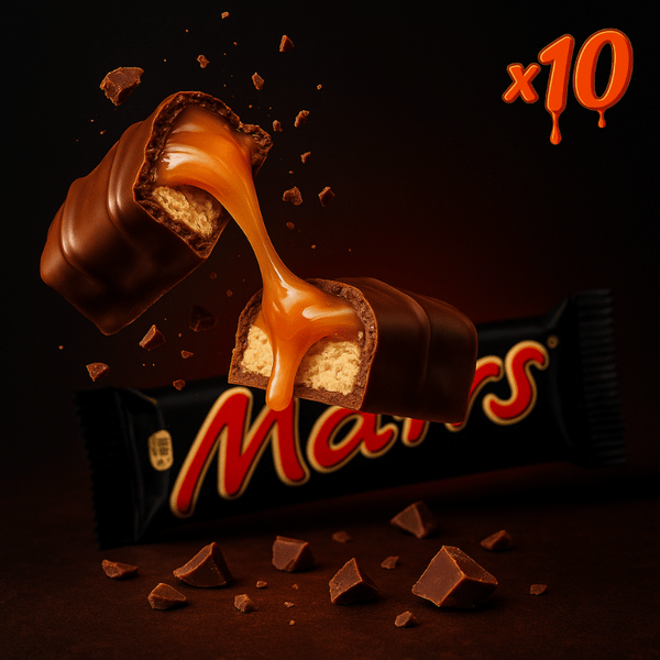 Barres chocolatées Mars x10