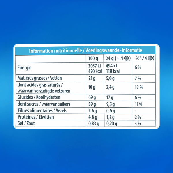 Pack Oreo Baño Blanco x24 – Gâteaux enrobés de chocolat blanc