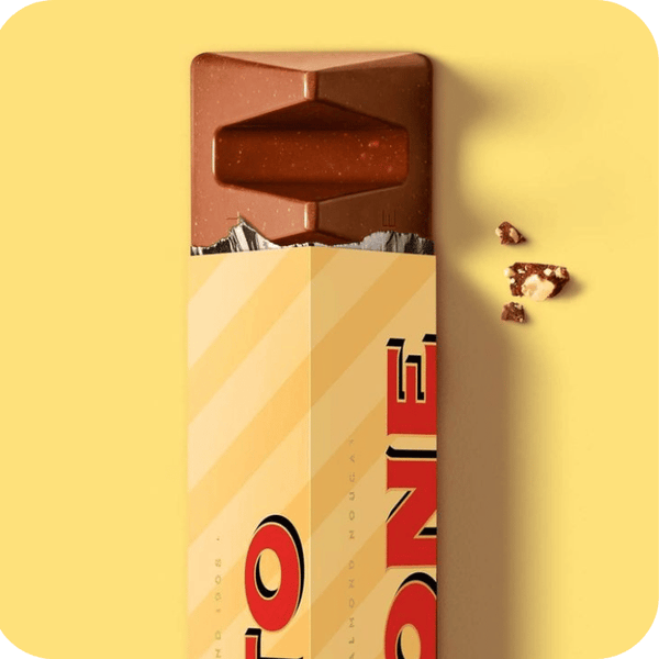 Pack Toblerone Chocolat au Lait x24 – Barres 50g Format Économique
