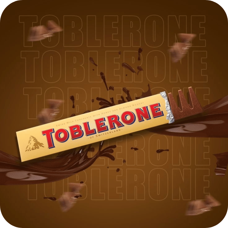 Pack Toblerone Chocolat au Lait x24 – Barres 50g Format Économique