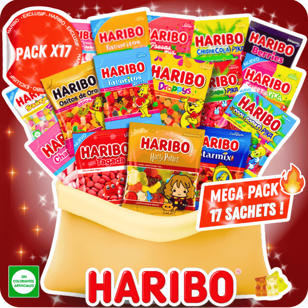 Pack Haribo x17 – Best Seller
