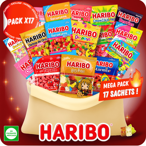 Pack Haribo x17 – Best Seller